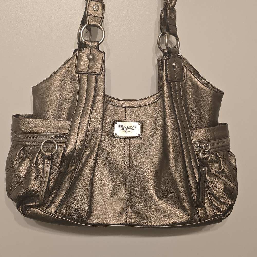 The Sak Bronze Metallic Shoulder Bag